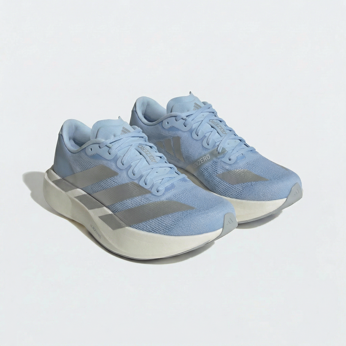 Adizero Evo SL light blue / silver stripes