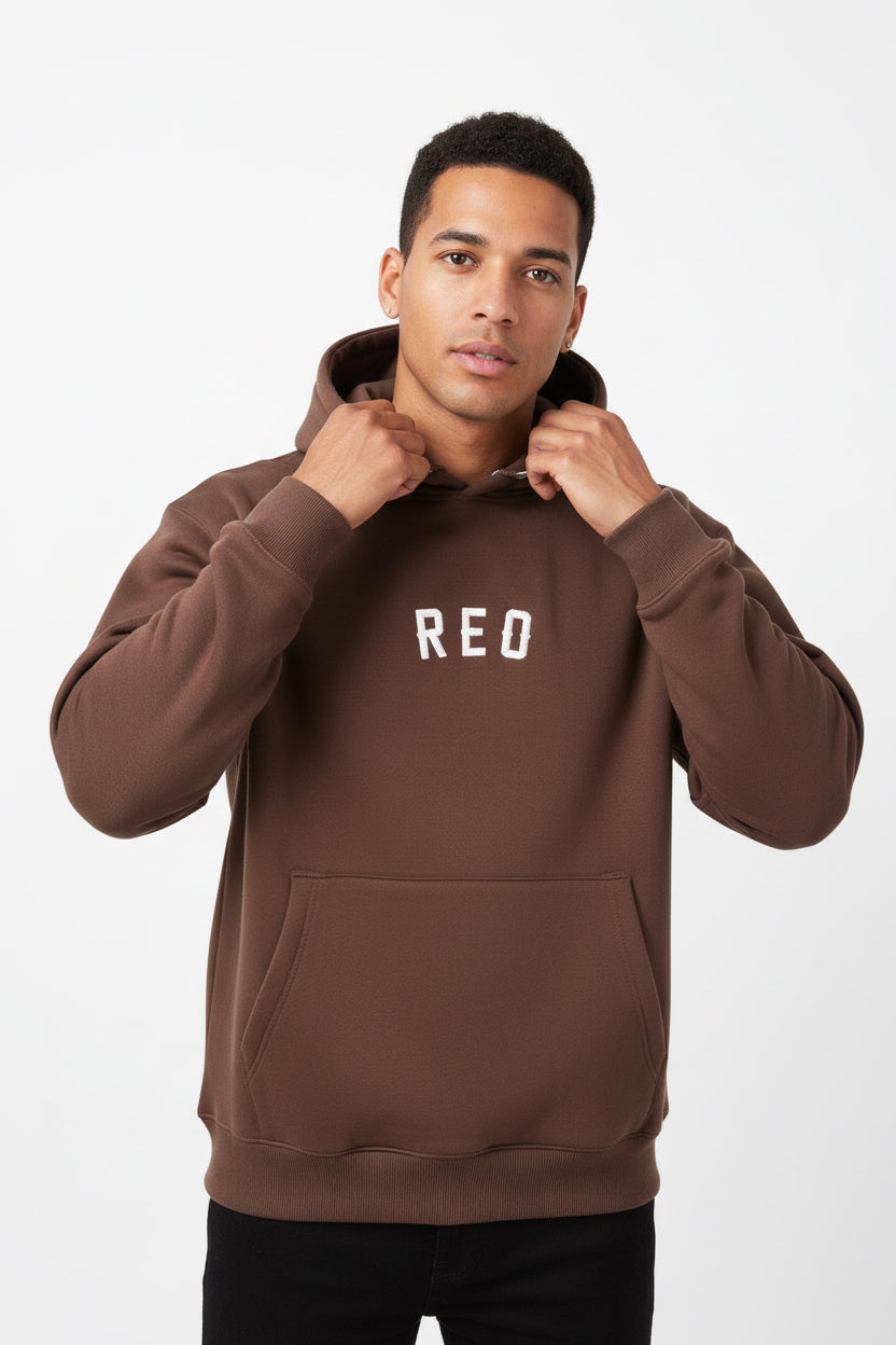 Hoodie Reo - Brown