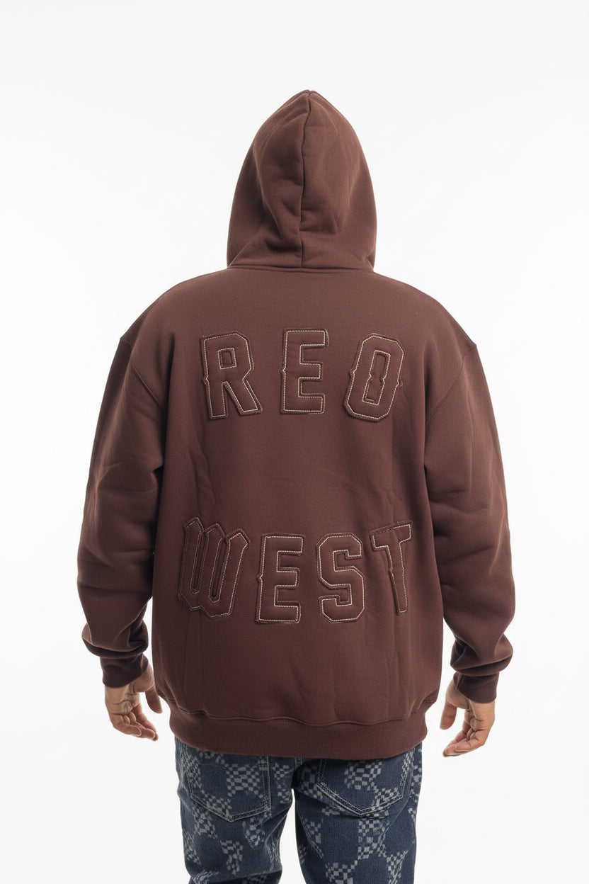 Hoodie Reo - Brown