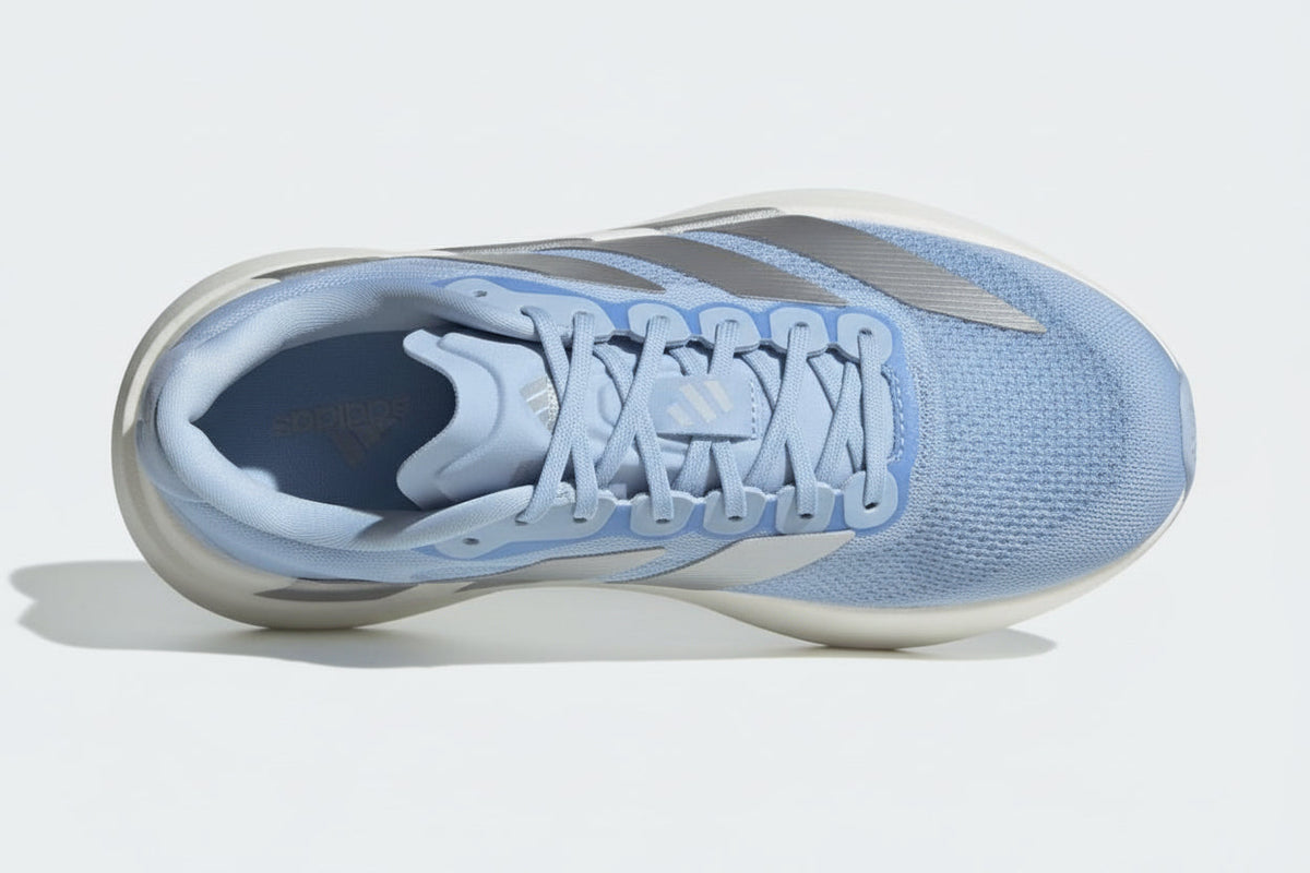 Adizero Evo SL light blue / silver stripes